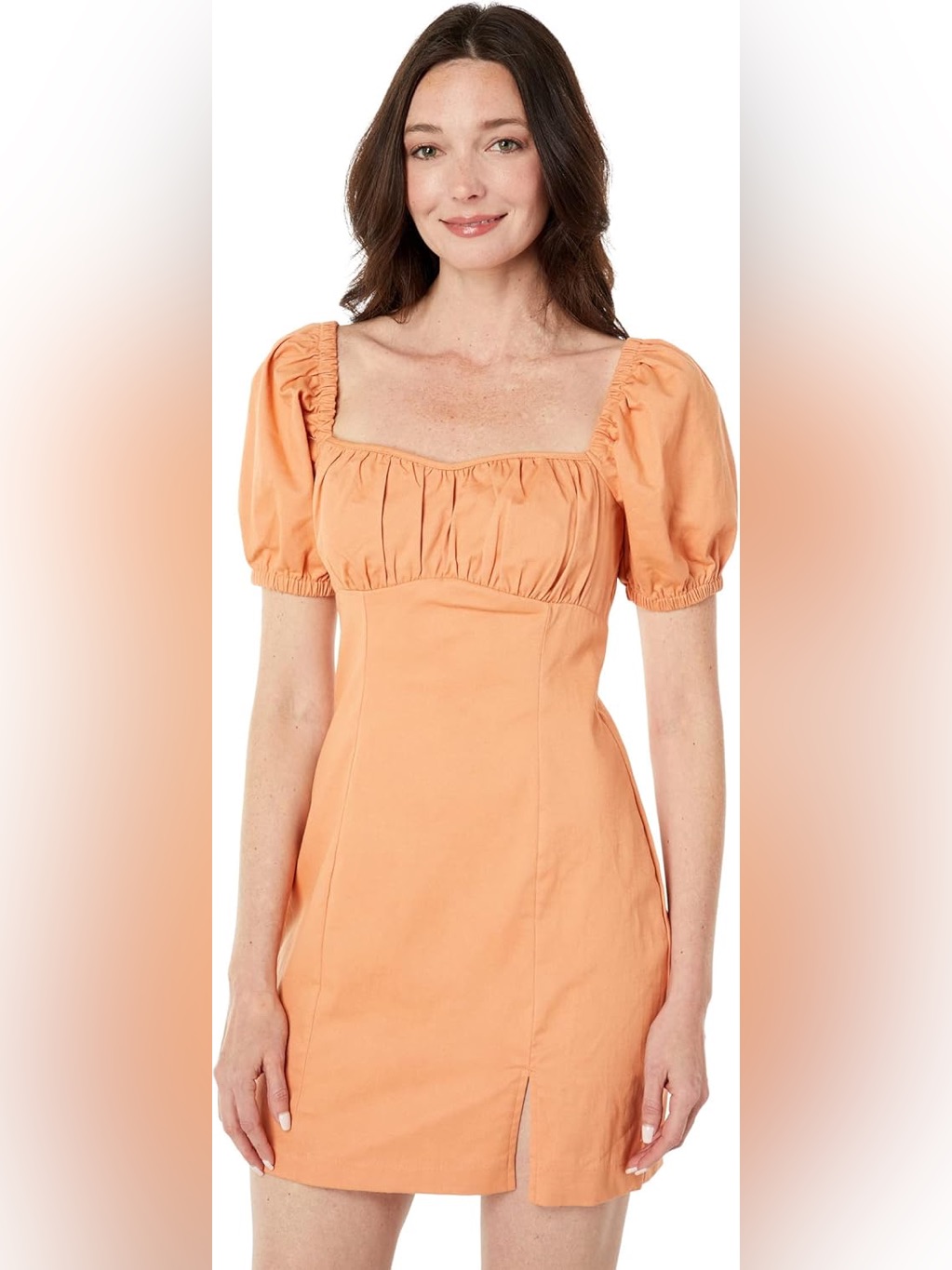 Astr The Label - Wendy Dress In Papaya